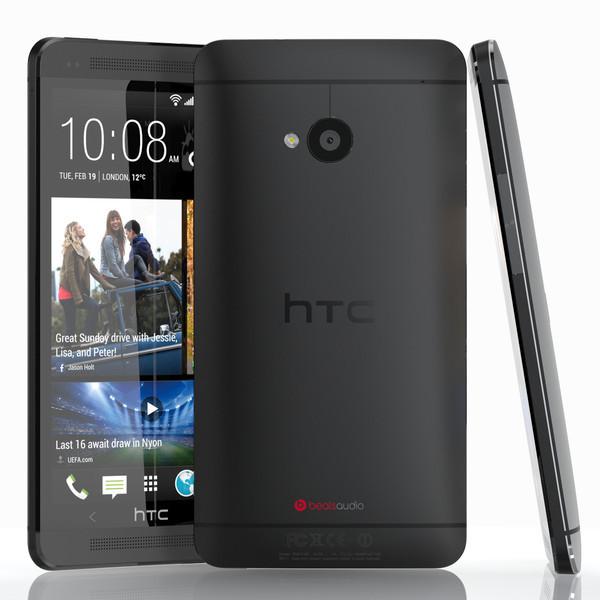 HTC ONE M7 - شاشة 4.7 FHD - مكبرات صوت مزدوجة - 32 جيجابيت - 4G LTE - اسود