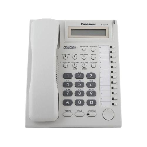  تليفون بانسونيك اسود شاشة اظهار المتصل Panasonic KX-T7730 Phone