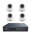 4 كاميرات مراقبة   جهاز تسجيل DVR من شركة UXD