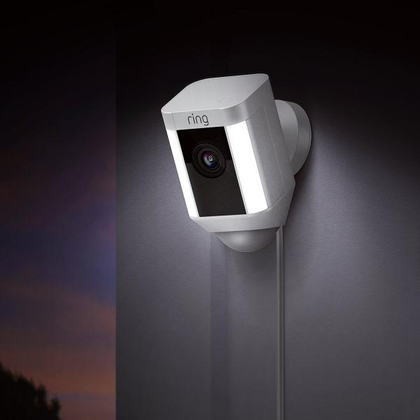 كاميرا مراقبة واي فاي تعمل بالبطارية رينج سبوتلايت - أبيض 8sb1s7-weu0