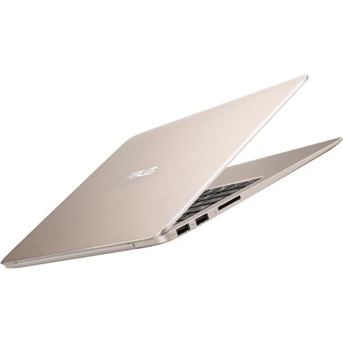 لابتوب اسوس معالج Core M M5Y71 رام 4 جيجا ويندوز8.1 ذهبي ASUS ZenBook UX305FA - FC150H