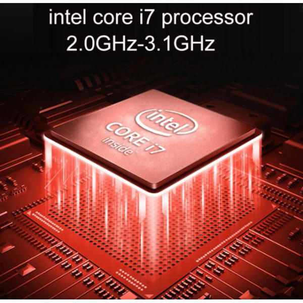 لابتوب حاسب الي محمول معالج Core i7/ شاشة 15.6 بوصة /هارديسك 256GB SSD / رام 8 جيجا / هيكل معدني IPS لوحة مفاتيح مضيئة 