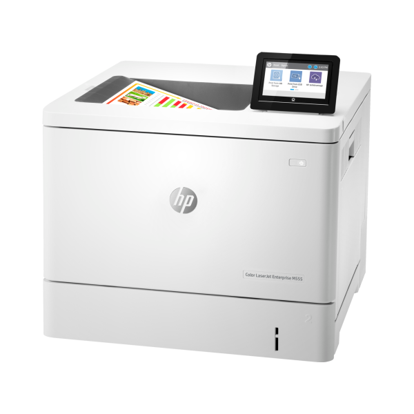 طابعة اتش بي ليزر جت HP Color LaserJet Enterprise M555dn‎ بالألوان
