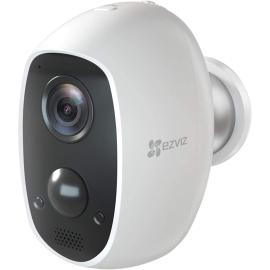 كاميرا ايزيفيز C3A تعمل بالبطارية للاماكن الداخلية والخارجية 1080p وباتصال واي فاي، HD/PIR/خاصية الرؤية الليلية/ بطارية بسعة 5500 mAh لمدة 3 شهور في وضع الاستعداد