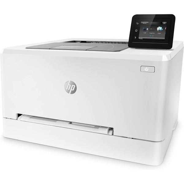 طابعة HP Color LaserJet Pro M255dw‎ بالألوان بسرعة طباعة تصل إلى 22 صفحة في الدقيقة (الأسود الألوان) - اللون: أبيض 