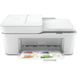 الطابعة المتكاملة HP DeskJet Plus 4120 , الطباعة والنسخ والمسح الضوئي والاتصال اللاسلكي وإرسال الفاكس