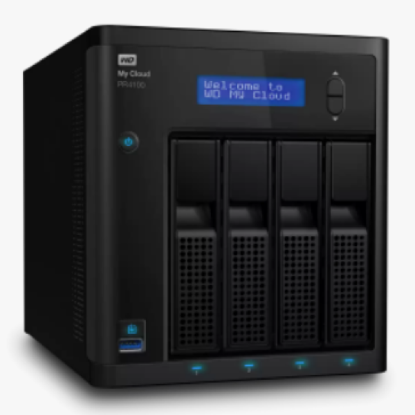 ماي كلاود ستوريج تخزين بحجم 32 تيرا ويتسرن ديجيتال سيرفر PR4100 WDBNFA0320KBK-EESN