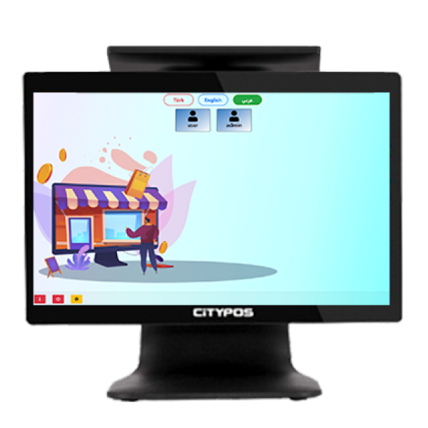 حزمة جهاز كاشير من Citypos + طابعة فواتير حرارية Citypos  + درج نقود من Propos + البرنامج المحاسبي 