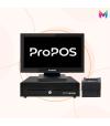 حزمة جهاز كاشير  من Propos + طابعة فواتير حرارية Propos + درج نقود إلكتروني + البرنامج المحاسبي