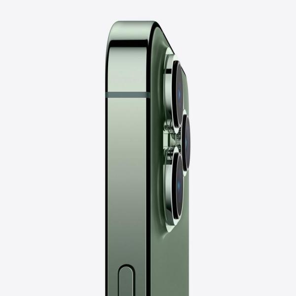 ابل آيفون 13 برو ماكس سعة 256 جيجابايت أخضر ألباين يدعم تقنية 5G مع فيس تايم 