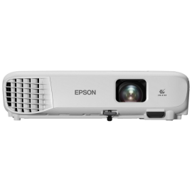 بروجكتر جهاز عرض من إبسون EB-E01  بقوة 3300 شمعة عالي الوضوح , أبيض
