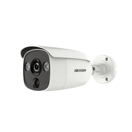 كاميرا هيكفيجن بدقة 5ميجابكسل HD خارجية عدسة 3.6مم ، رؤية ليلية 20 مترًا موديل DS-2CE12H0T-PIRL(3.6mm)