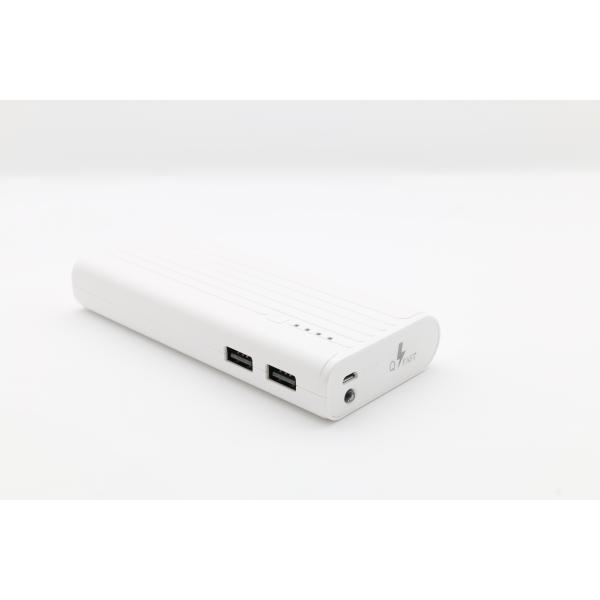 تكنو باور  بنك أبيض  سعة 10000 مللي أمبير مع راوتر - واي فاي USB
