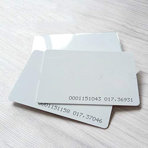 بطاقة التعريف بالموظفين ID نحيفة للقراءة ( العدد 5 حبات ) RFID (125KHz) Card ID
