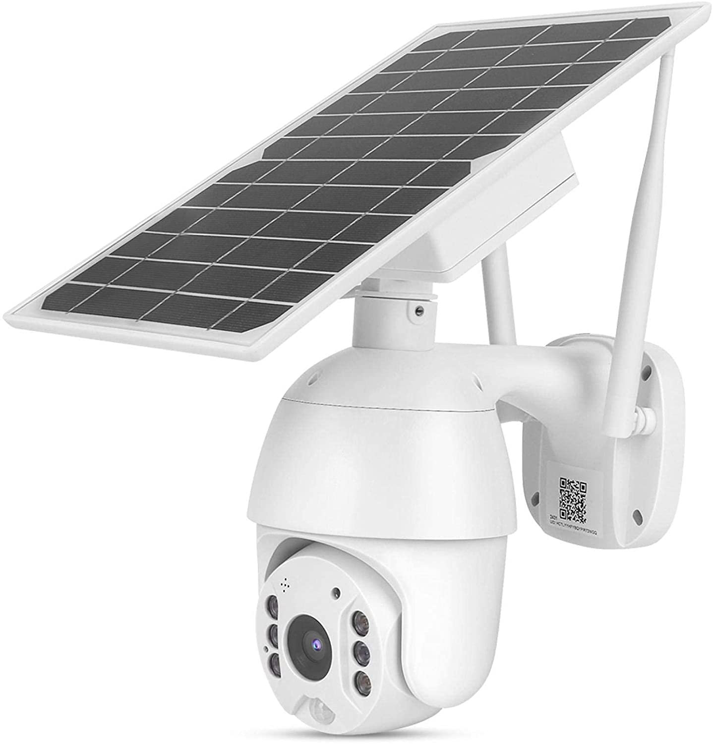 كاميرا متحركة PTZ بالطاقة الشمسية مدخل شريحة 4G رؤية ليلية PIR IP66 مقاومة للماء يعمل عن طريق تطبيق علي الجوال + ذاكرة 128 جيجا