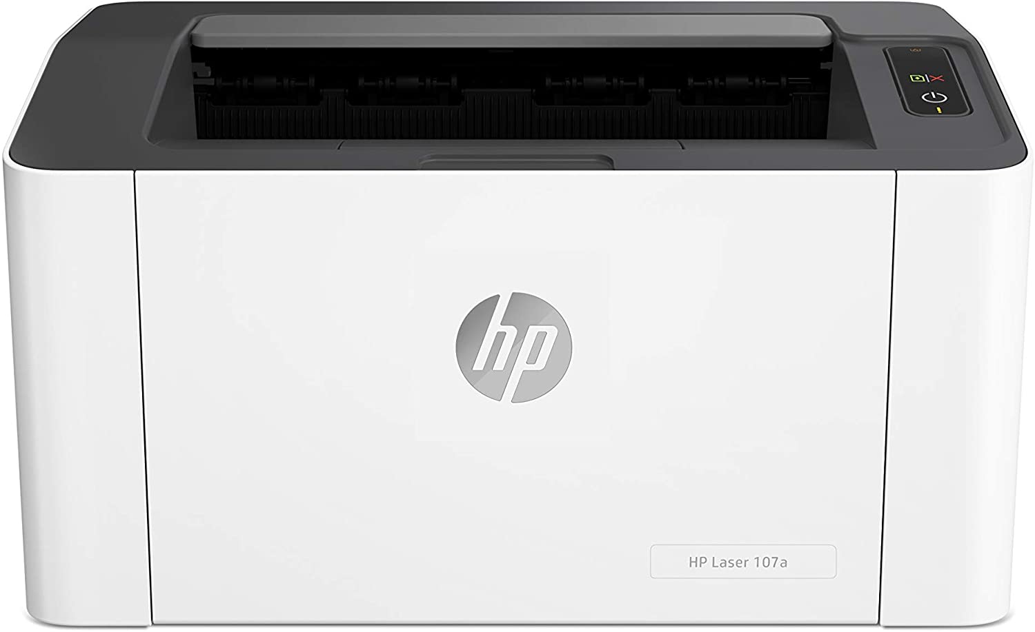 طابعة HP Laser 107a  سرعات طباعة تصل إلى 21 صفحة في الدقيقة - اللون: أبيض