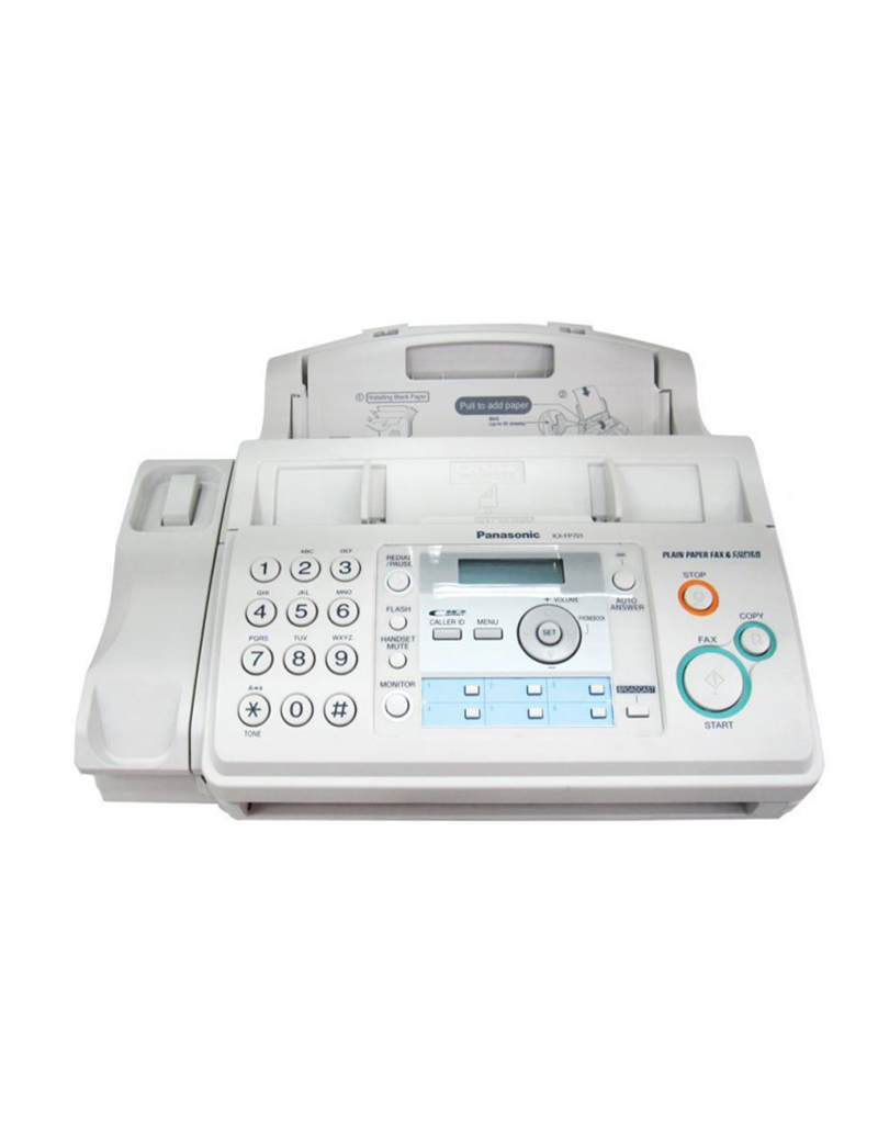 فاكس بانسونيك ليزر سرعة عالية 10 صفحات للدقيقة Fax KX-FP701CX