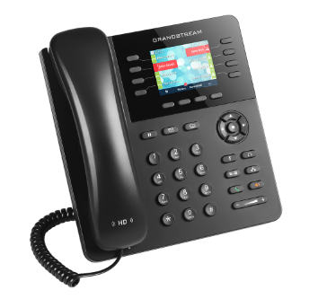 تليفون IP قراند ستريم  GXP2135 يدعم 8 خطوط ، 4 حسابات SIP ، 4 مفاتيح مرنة حساسة للسياق قابلة للبرمجة XML وصوت عالي الدقة على الهاتف ومكبر الصوت ؛