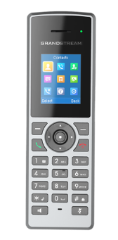 تليفون IP قراند ستريم  DP722 تأتي بشاشة LCD ملونة مقاس 1.8 بوصة (128 × 160) و يدعم نطاقًا يصل إلى 350 مترًا في الهواء الطلق و 50 مترًا في الداخل وتوفر 20 ساعة من وقت التحدث و 250 ساعة في وضع الاستعداد